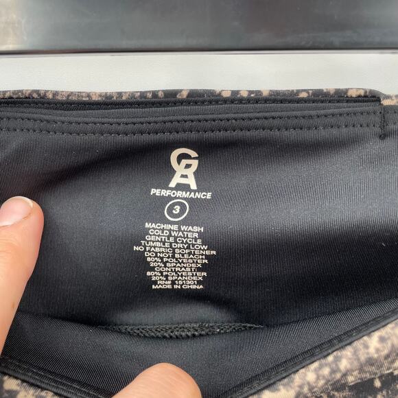GOOD AMERICAN Performance Snakeskin Active Leggings // 3 (L) - Picture 4 of 7